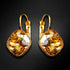 Auskari "Apžilbinošs Mirdzums IV (Golden Shadow)" ar Swarovski™ kristāliem